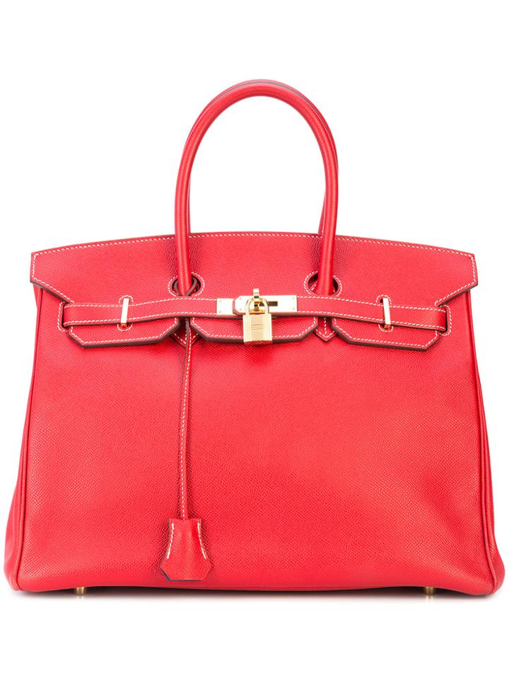 Hermès Vintage 35cm Birkin Bag - Red