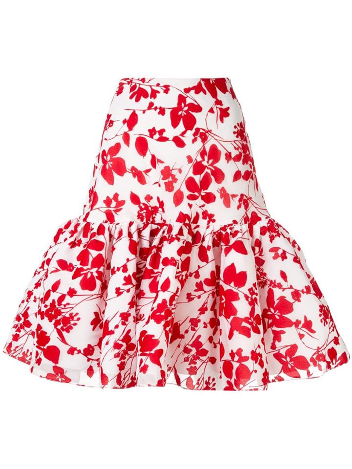 Bambah Sevilla Ruffled Skirt - White