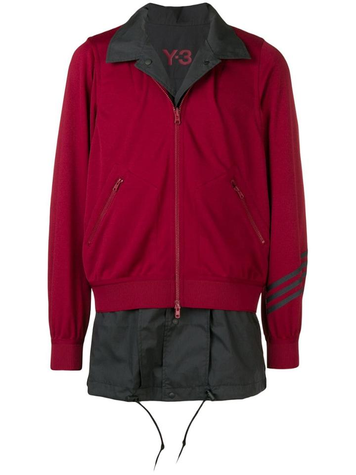 Y-3 Reversible Shirt Jacket - Red