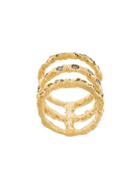Koché Embellished Ring - Metallic