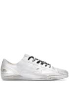 Golden Goose V-star 2 Sneakers - Silver