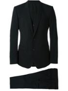 Dolce & Gabbana Three Piece Suit, Men's, Size: 46, Black, Spandex/elastane/cupro/viscose/virgin Wool