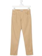 Dondup Kids Teen Tapered Chinos - Nude & Neutrals
