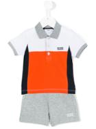 Boss Kids - Classic Polo Shirt - Kids - Cotton/spandex/elastane - 36 Mth, Yellow/orange