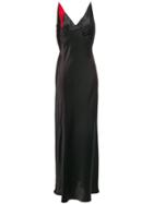 Maison Margiela Asymmetric Maxi Dress - Black