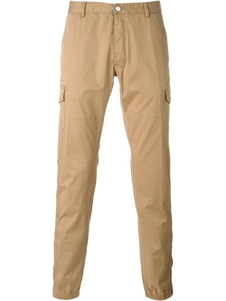 Hydrogen Cargo Pants, Men's, Size: 32, Nude/neutrals, Cotton/spandex/elastane