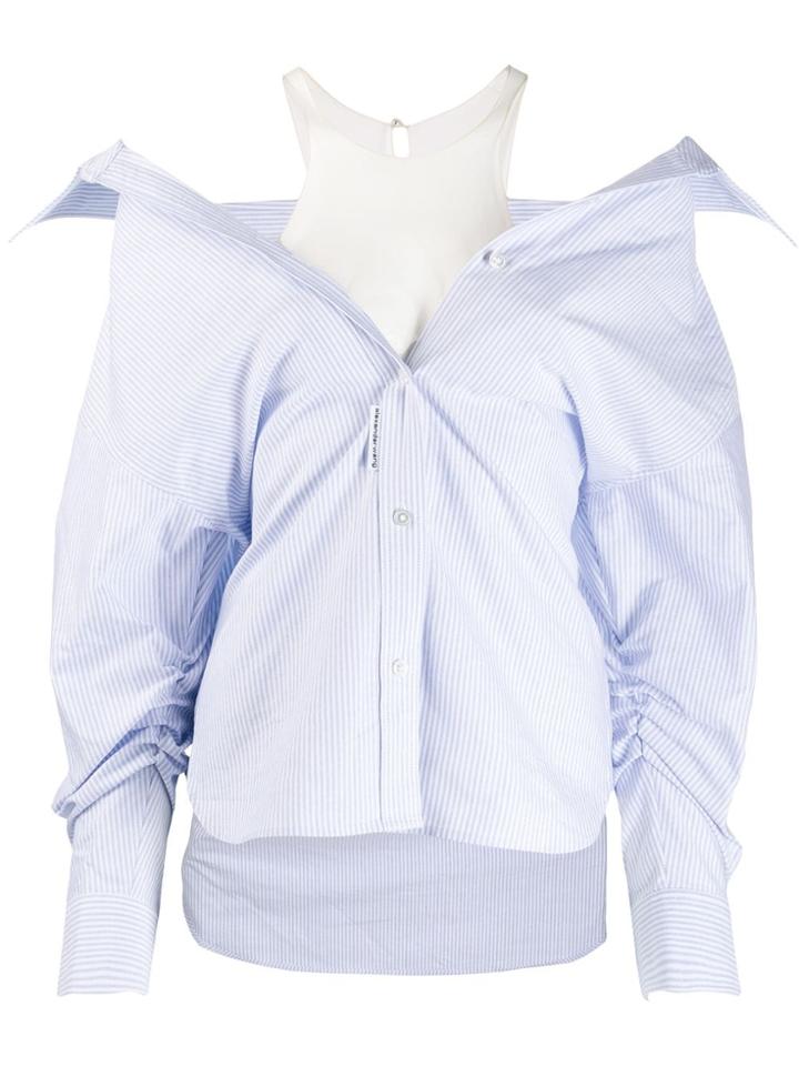 Alexander Wang Falling Shirt - Blue