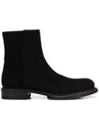 Ann Demeulemeester Round Toe Ankle Boots