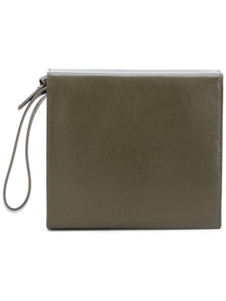 Aesther Ekme Military Pouch Clutch - Green