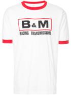 Fake Alpha Vintage 1970s B & M Racing Transmissions Print T-shirt -