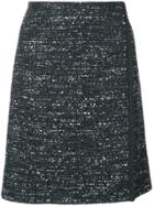 Adam Lippes Mini Wrap Skirt - Black