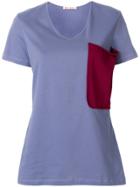 Marni Patch Pocket T-shirt - Blue
