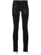 Alyx Waxed Slim Fit Jeans - Black