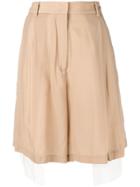 Maison Flaneur Knee-length Shorts - Brown