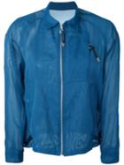 Toga Mesh Jacket, Women's, Size: 38, Blue, Polyester