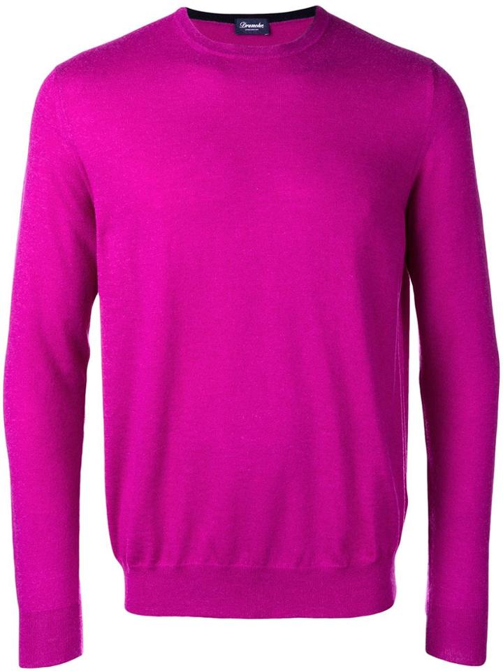 Drumohr Basic Cashmere Jumper - Pink