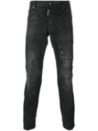 Dsquared2 'tidy Biker' Jeans, Men's, Size: 46, Grey, Cotton/spandex/elastane/polyester