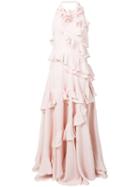 Maison Rabih Kayrouz Ruffle Trimmed Gown - Pink