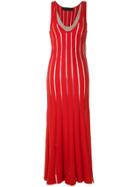 Gloria Coelho Panelled Knit Dress - Red