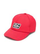 Givenchy Kids Logo Patch Baseball Cap - Red