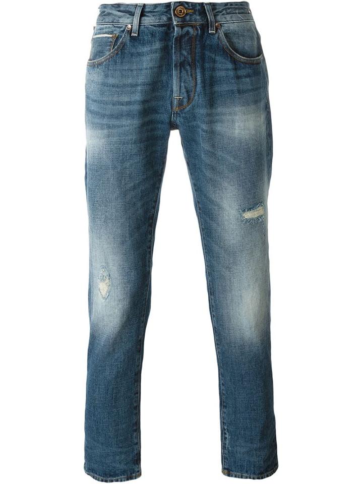 Jacob Cohen Slim-fit Jeans, Men's, Size: 36, Blue, Cotton