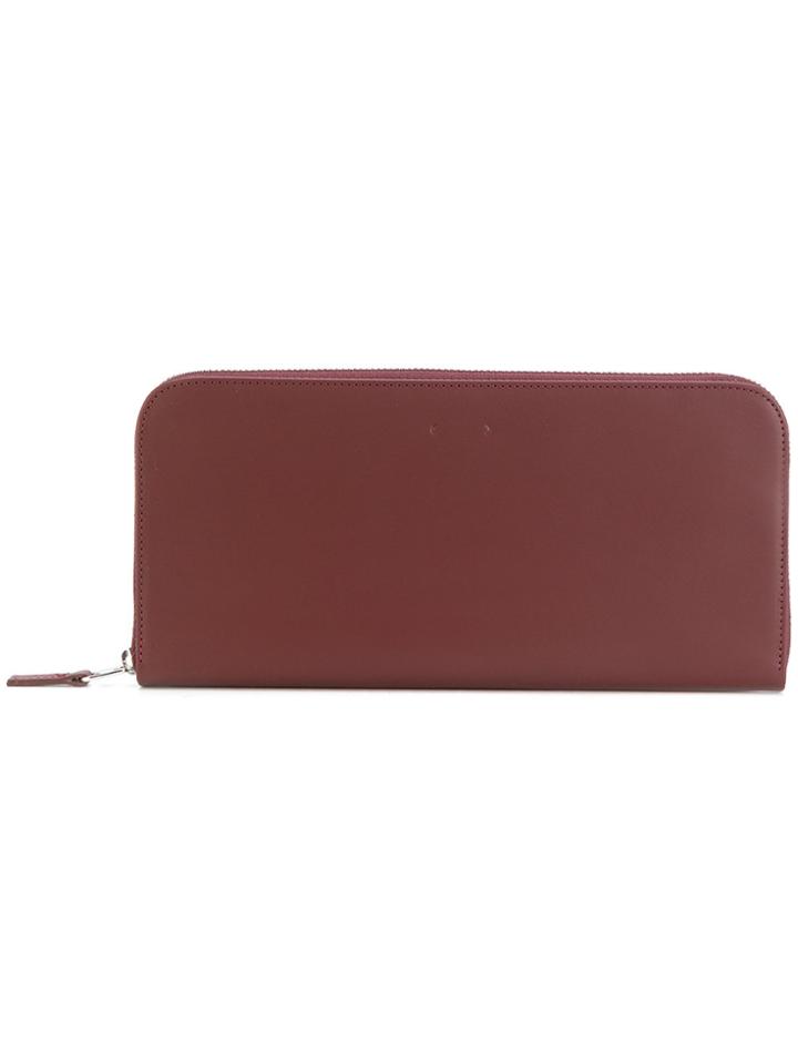 Pb 0110 Rectangle Zip Purse - Red