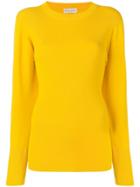 Sonia Rykiel Ribbed Knit Jumper - Yellow