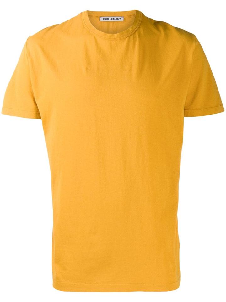 Our Legacy Minimalist T-shirt - Yellow