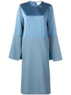 Ports 1961 Side Slit Midi Dress - Blue