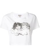 Fiorucci Tavi Cropped T-shirt - White