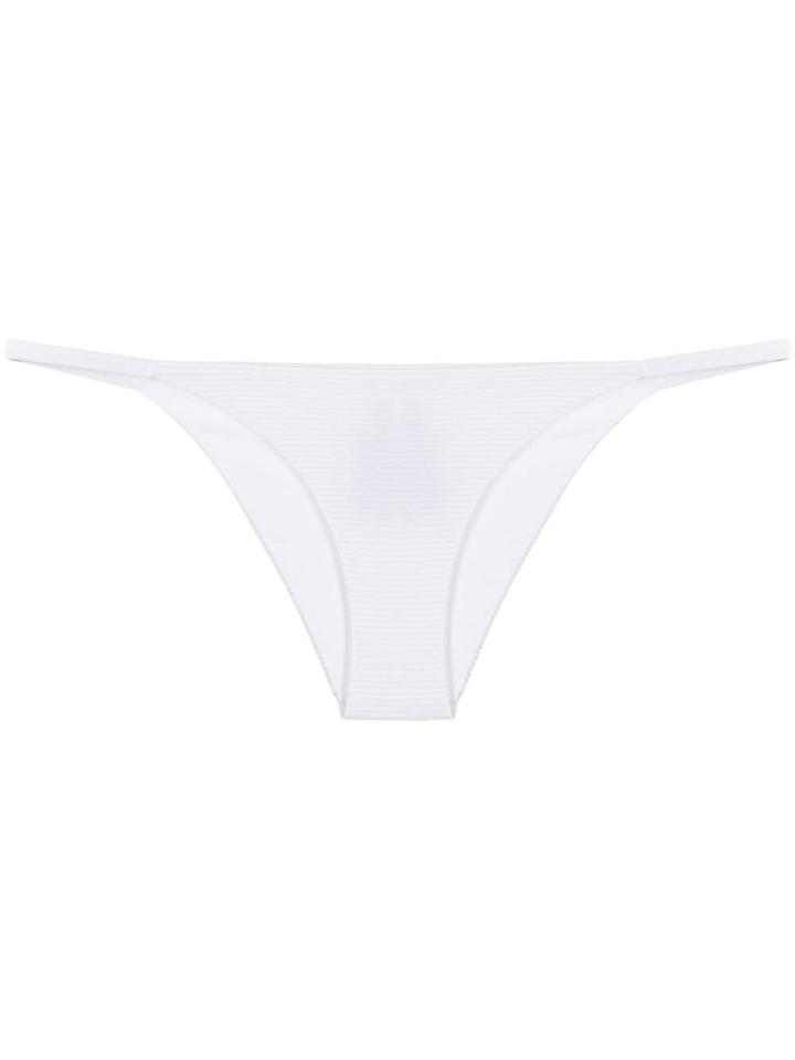 Fisico Tanga Bikini Bottoms - White