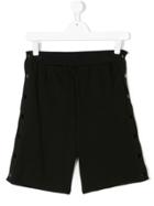 Stella Mccartney Kids Dante Poppers Shorts - Black