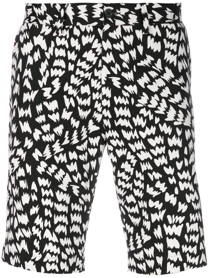 Dolce & Gabbana Scribble Print Short - Black