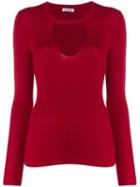 P.a.r.o.s.h. Ribbed Jumper - Red