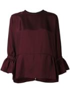 Mcq Alexander Mcqueen Lace Trim Blouse