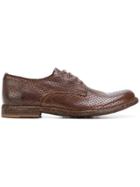 Officine Creative Perforated Lace-up Shoes - Brown