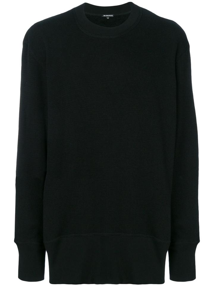 Ann Demeulemeester Icon Plain Sweatshirt - Black