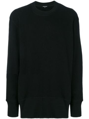 Ann Demeulemeester Icon Plain Sweatshirt - Black