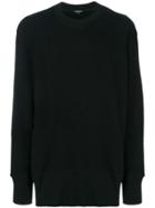 Ann Demeulemeester Icon Plain Sweatshirt - Black