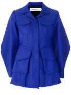 Marques'almeida Structured Jacket - Blue