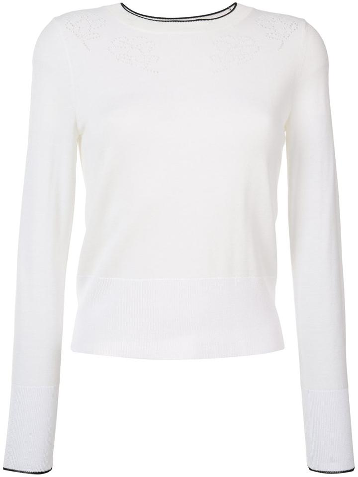 Rag & Bone - Adriana Sweatshirt - Women - Rayon/wool - Xs, Women's, White, Rayon/wool