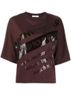 Roseanna Printed T-shirt - Brown