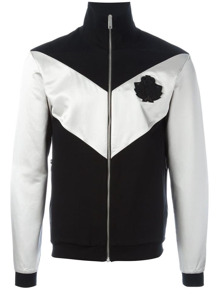 Alexander Mcqueen Skull Badge Sweatshirt, Men's, Size: Large, Black, Cotton/spandex/elastane