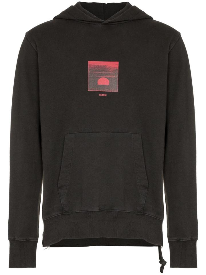Ksubi Iconic Hooded Jumper - Black