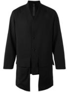 Odeur - Pocket Detail Jacket - Unisex - Spandex/elastane/wool - Xs, Black, Spandex/elastane/wool