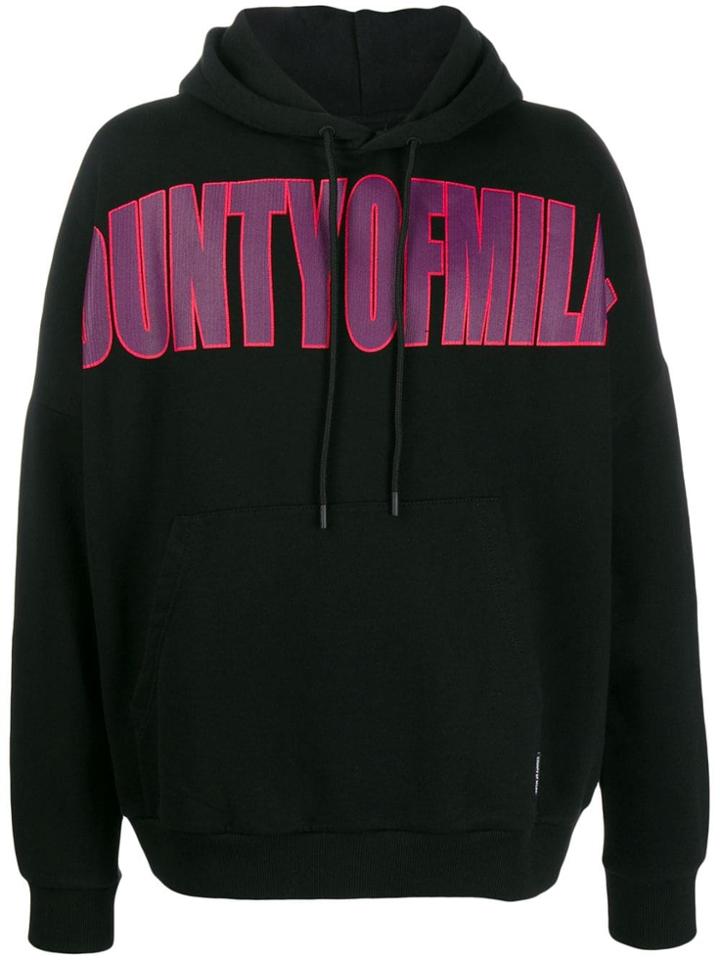 Marcelo Burlon County Of Milan County Over Hoodie - Black