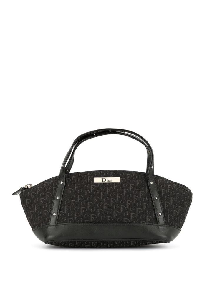 Christian Dior Pre-owned Oblique Handbag - Black