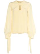 Roksanda Roks Irina Top Ls Kyhle - Yellow