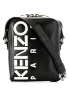 Kenzo Small Kenzo Logo Cross-body Bag - Black