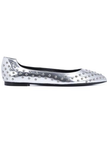 Thomas Wylde Studded Ballerinas